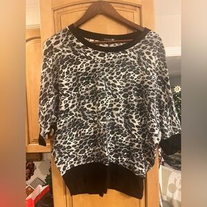 Forever 21 Cheetah Print Sweater